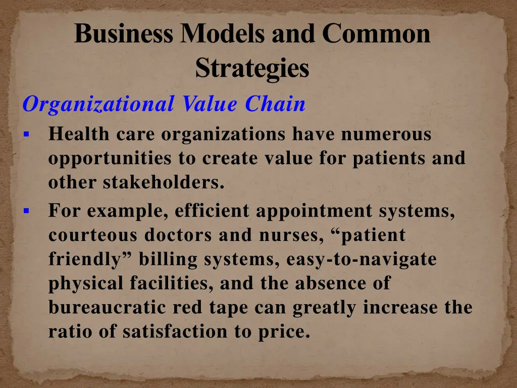 business models and common strategies 5