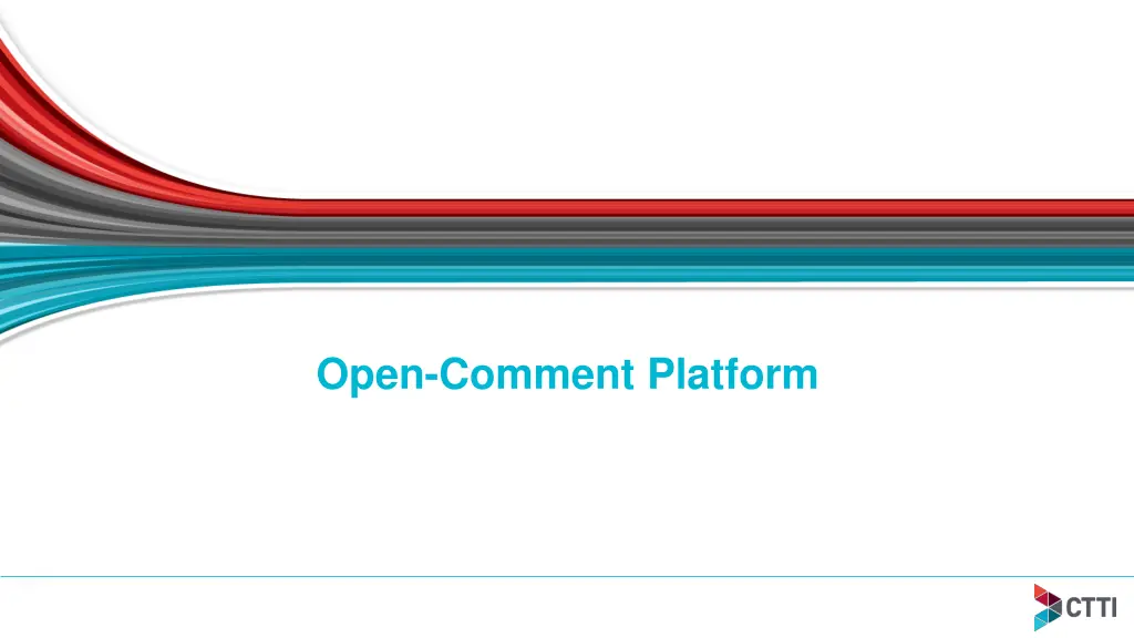 open comment platform