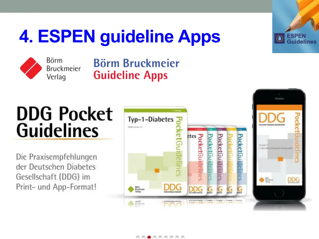 4 espen guideline apps