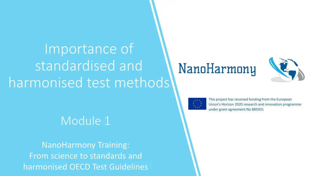 importance of standardised and harmonised test