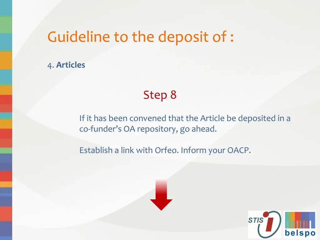 guideline to the deposit of 24