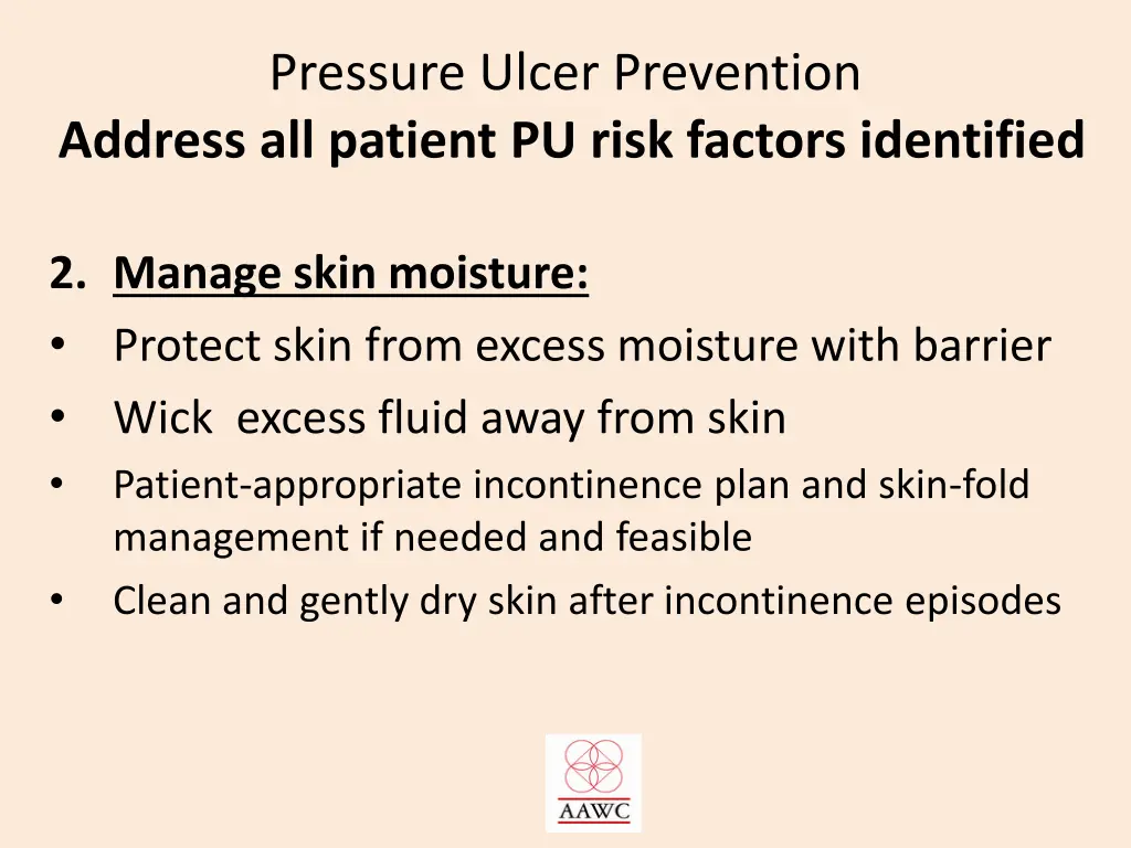 pressure ulcer prevention address all patient 1