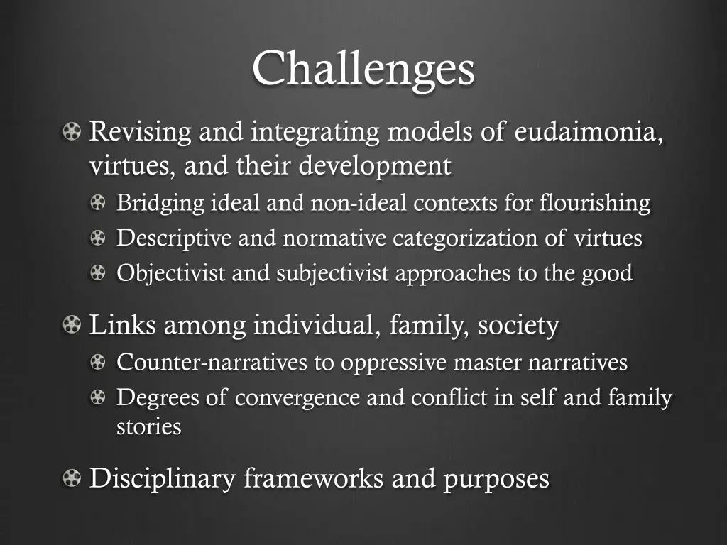 challenges