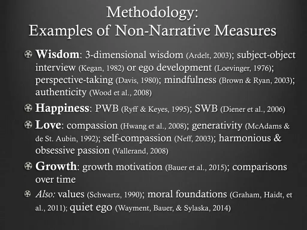 methodology