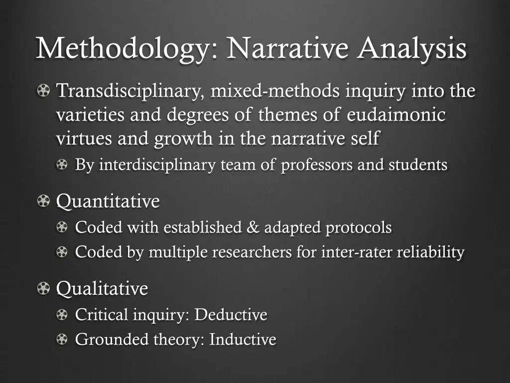 methodology narrative analysis