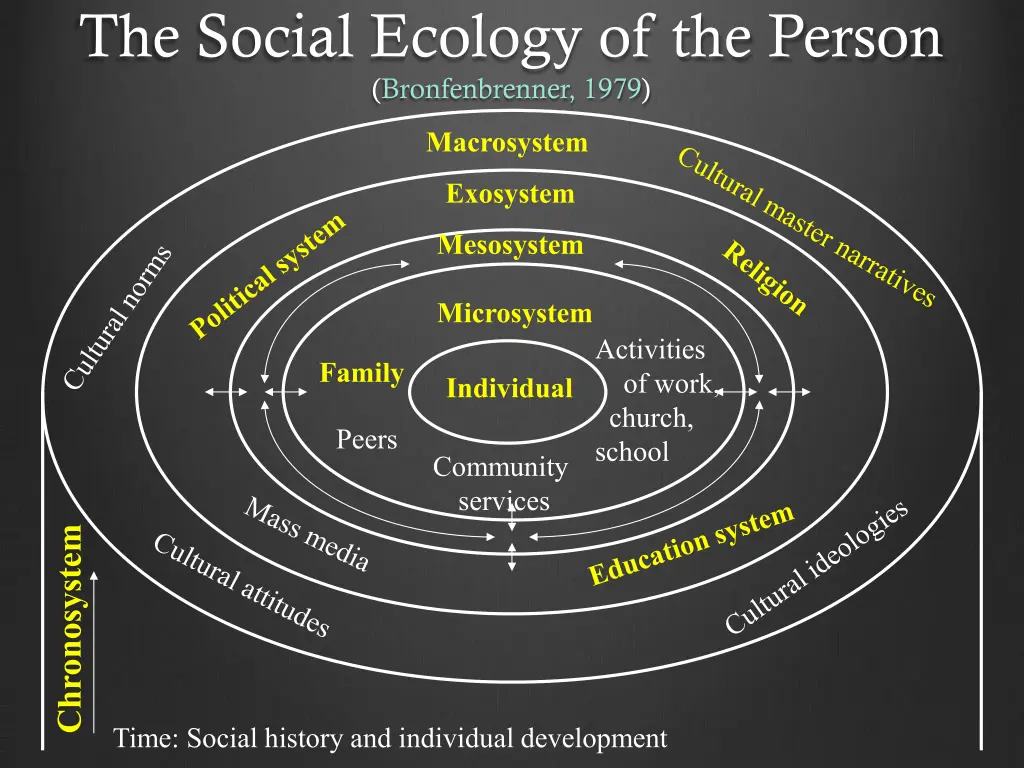 the social ecology of the person bronfenbrenner