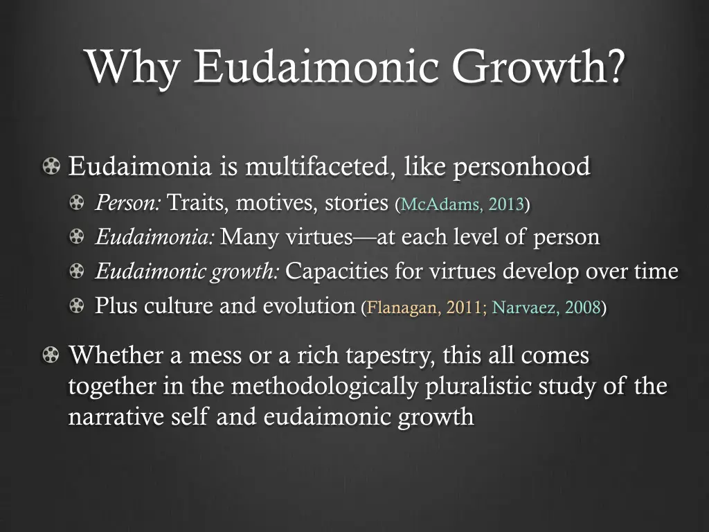 why eudaimonic growth