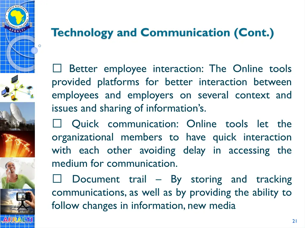 technology and communication cont 4