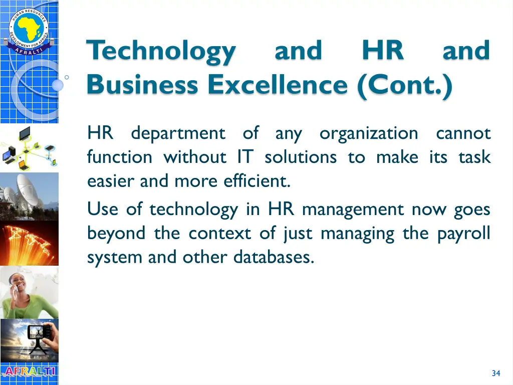 technology business excellence cont