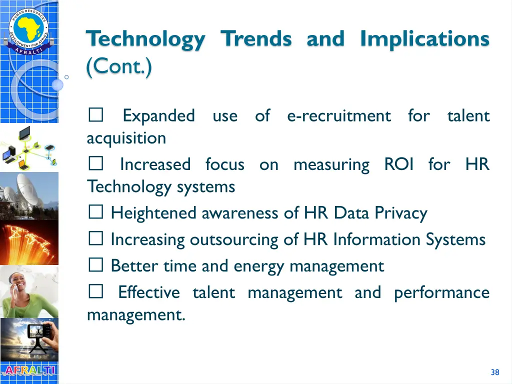 technology trends and implications cont