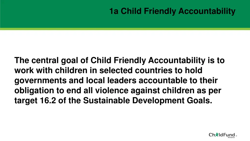 1a child friendly accountability 2