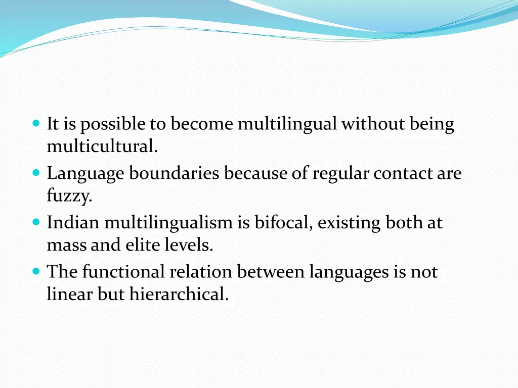 it is possible to become multilingual without