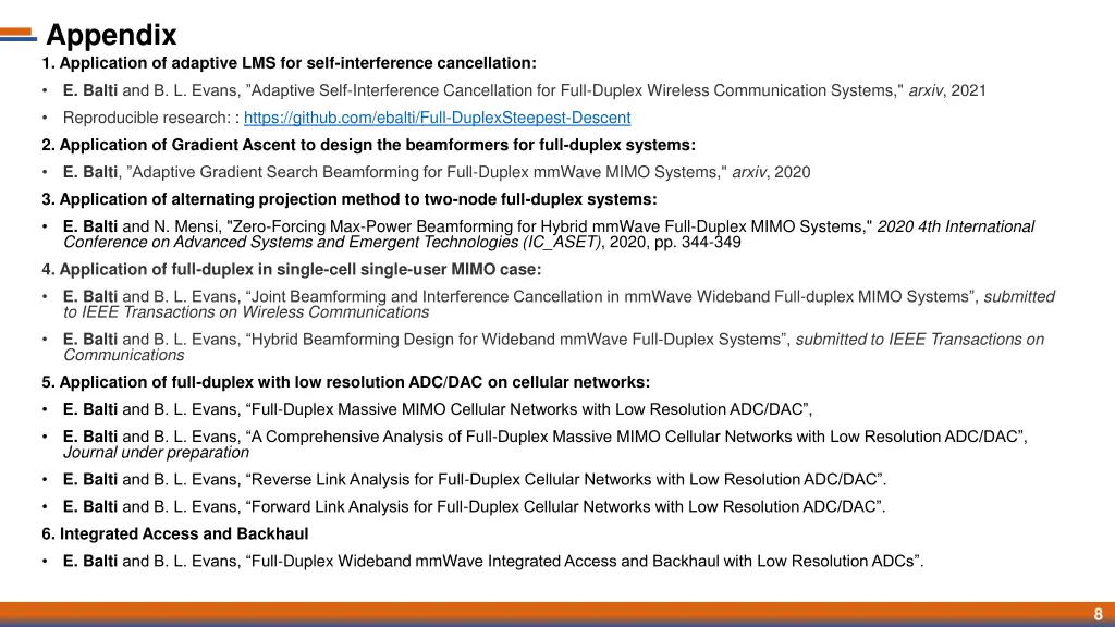 appendix 1 application of adaptive lms for self