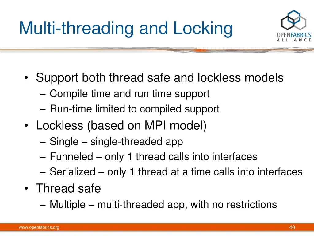 multi threading and locking