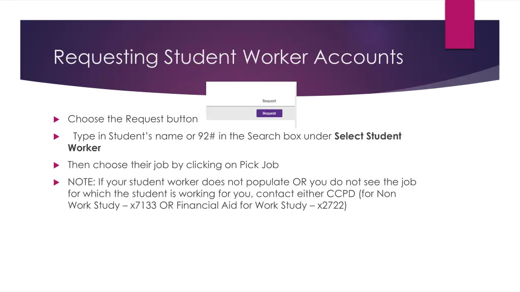 requesting student worker accounts 1