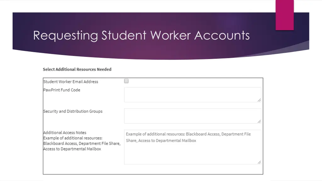 requesting student worker accounts 2