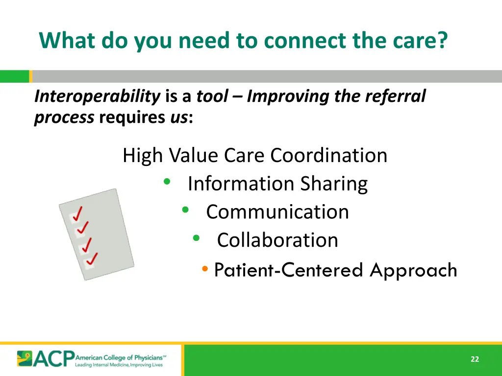 what do you need to connect the care