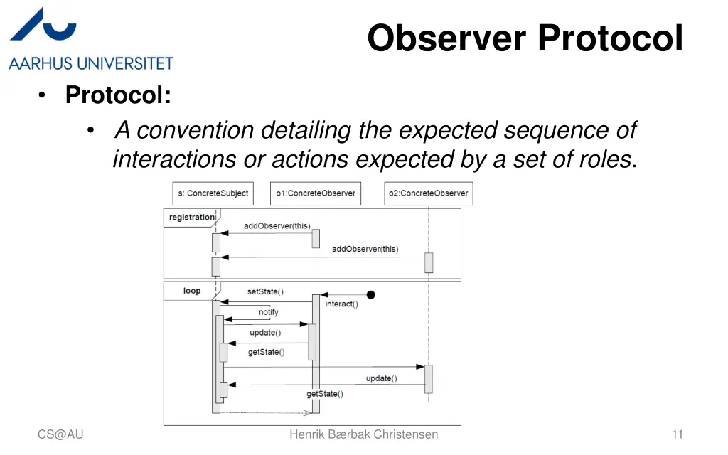 observer protocol