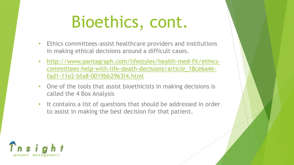 bioethics cont