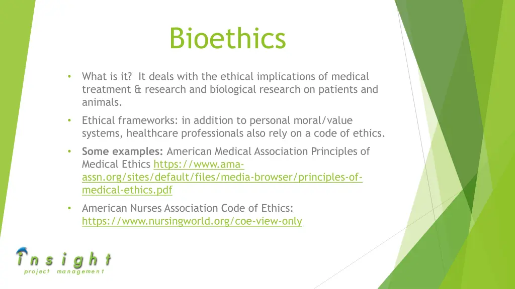 bioethics