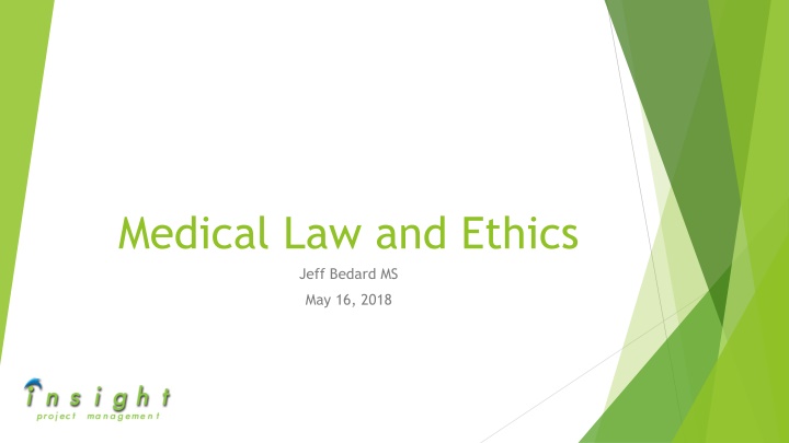 medical law and ethics jeff bedard ms