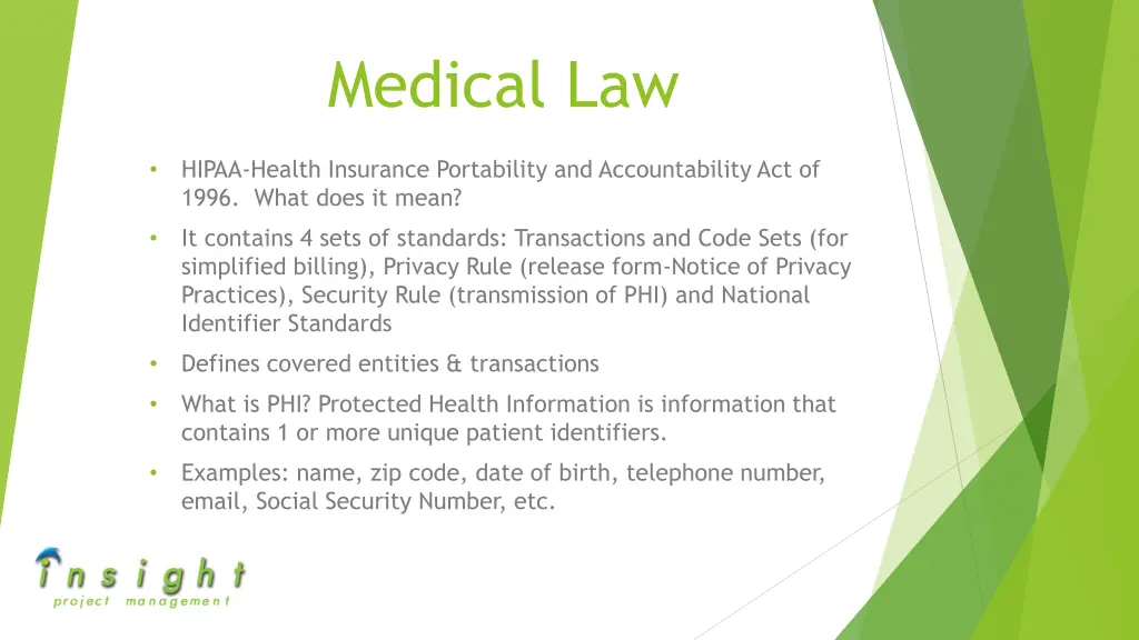 medical law