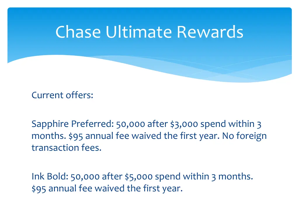 chase ultimate rewards 1