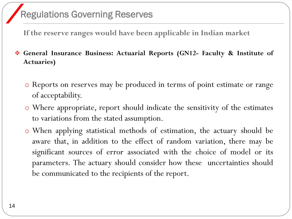 regulations governing reserves regulations 1