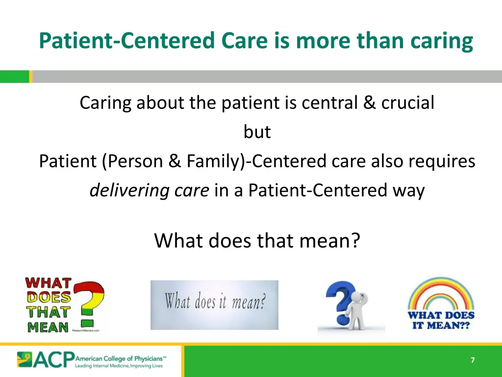 patient centered care is more than caring