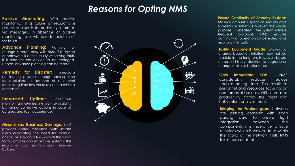 reasons for opting nms