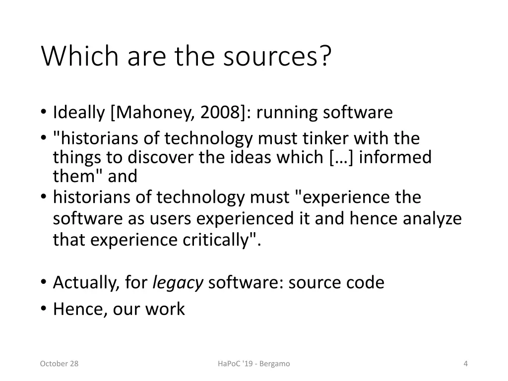 which are the sources