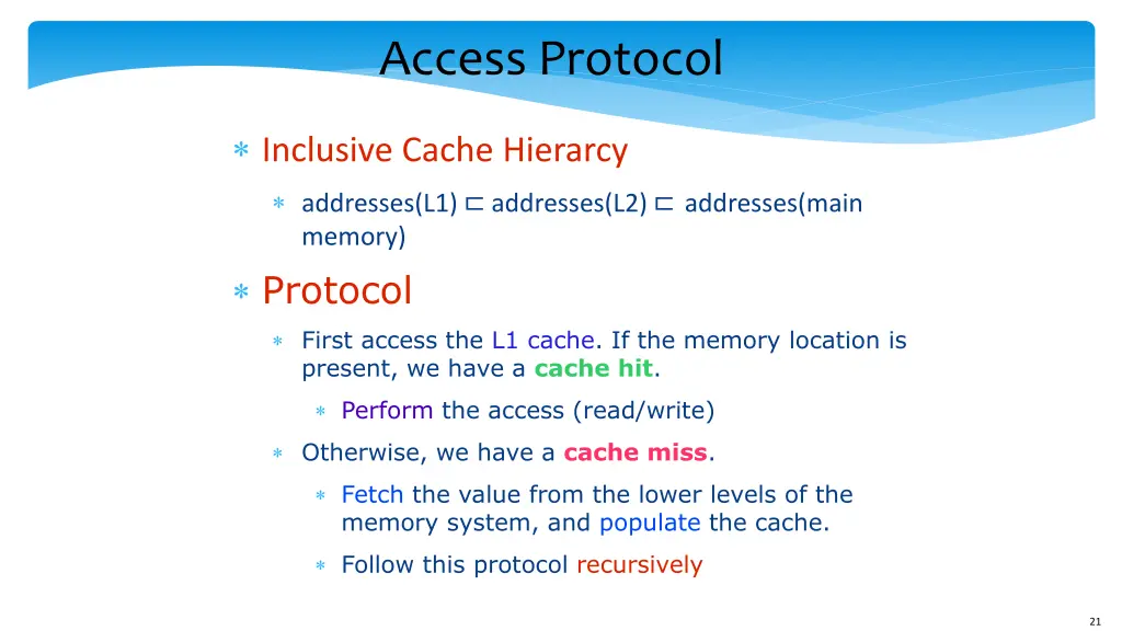 access protocol