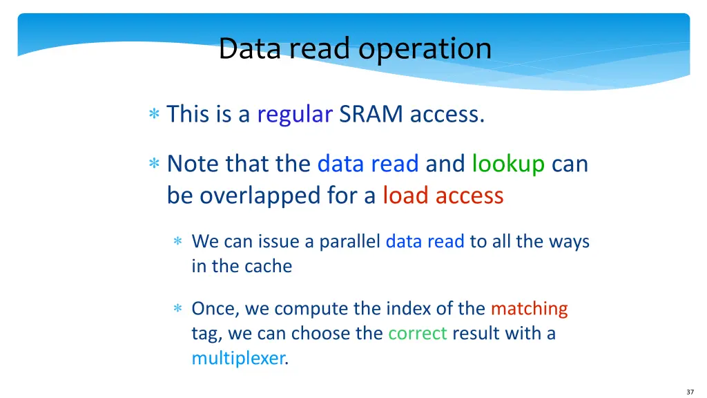 data read operation