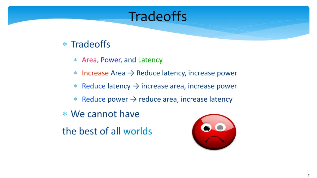 tradeoffs