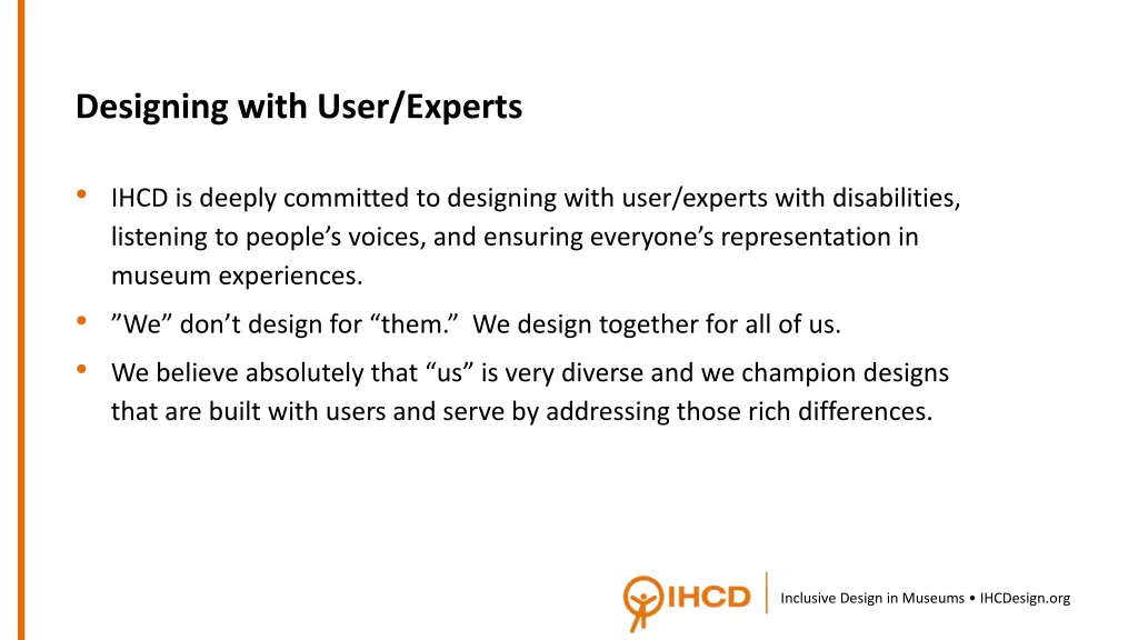 designing with user experts