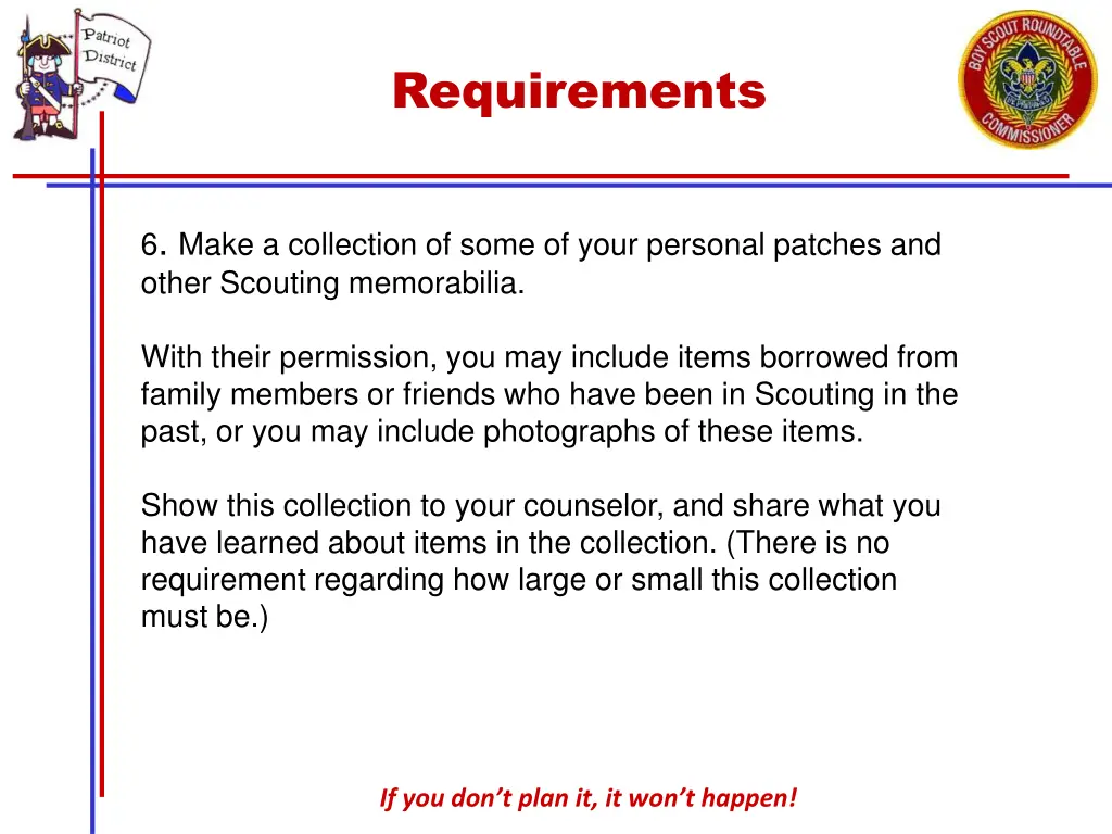 requirements 3