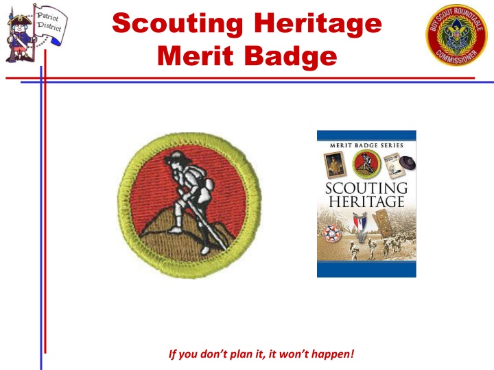 scouting heritage merit badge