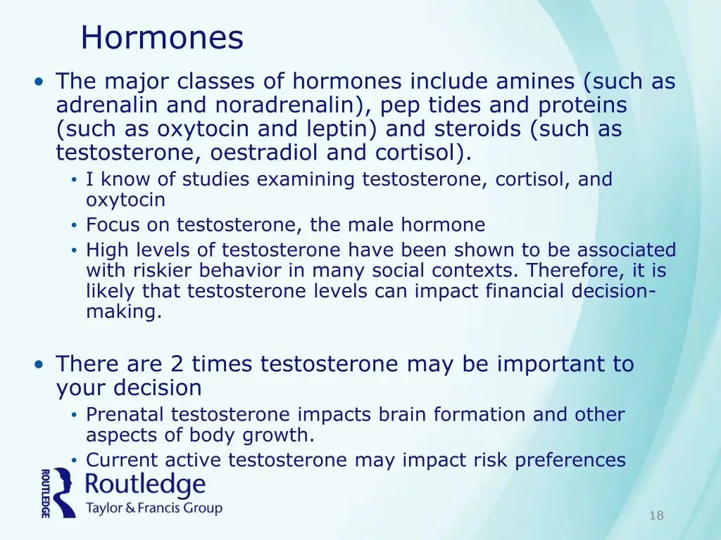 hormones