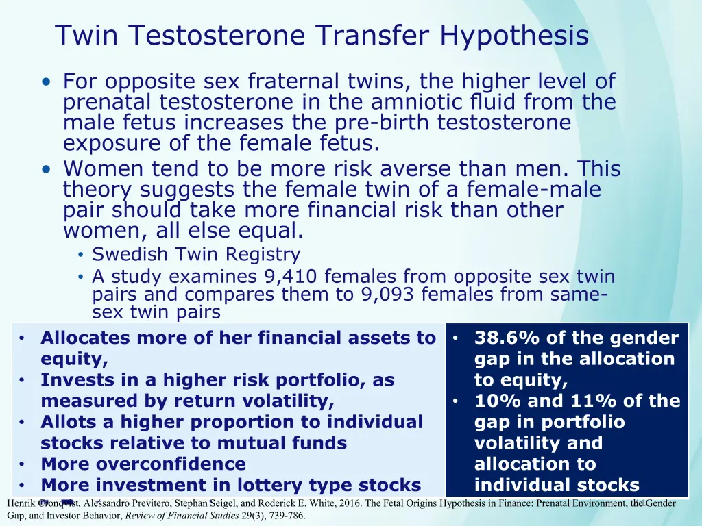 twin testosterone transfer hypothesis