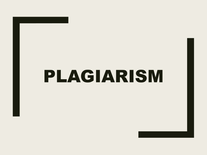 plagiarism