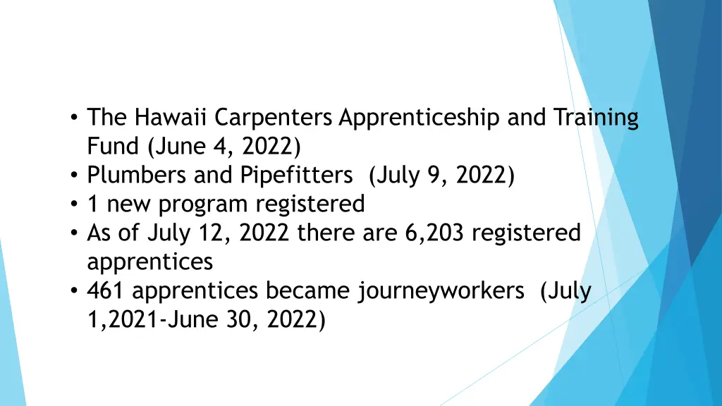 the hawaii carpenters apprenticeship and training