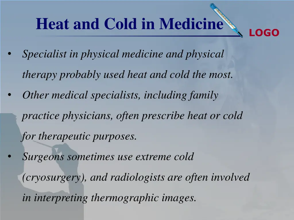 heat and cold in medicine