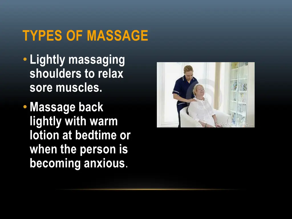 types of massage 1