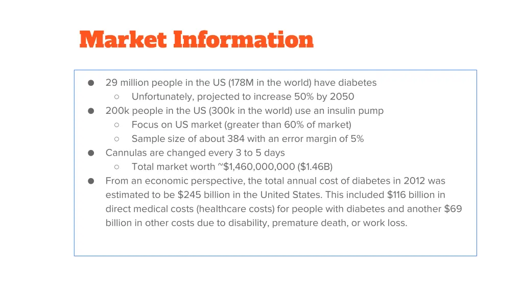 market information