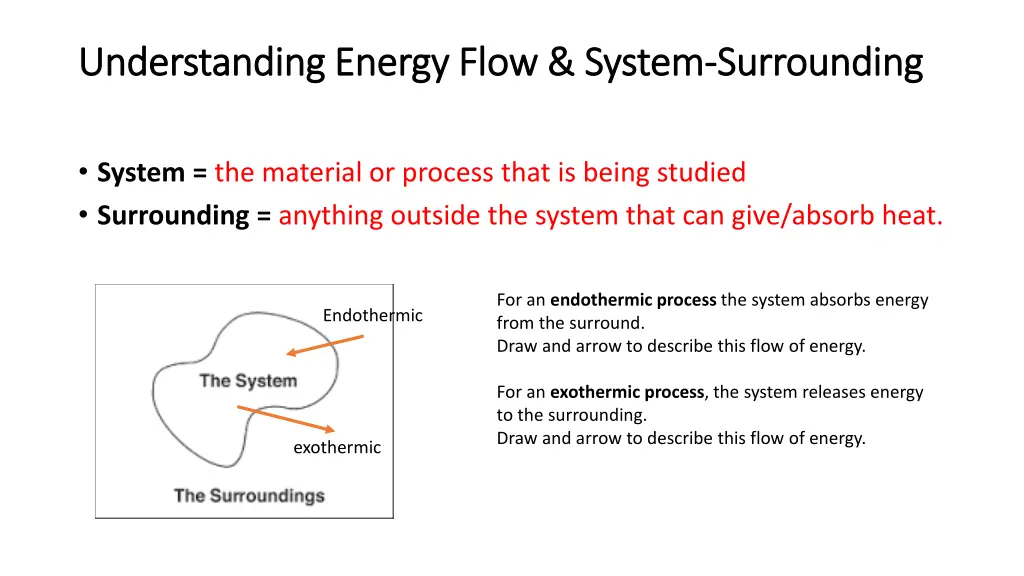 understanding energy flow system understanding