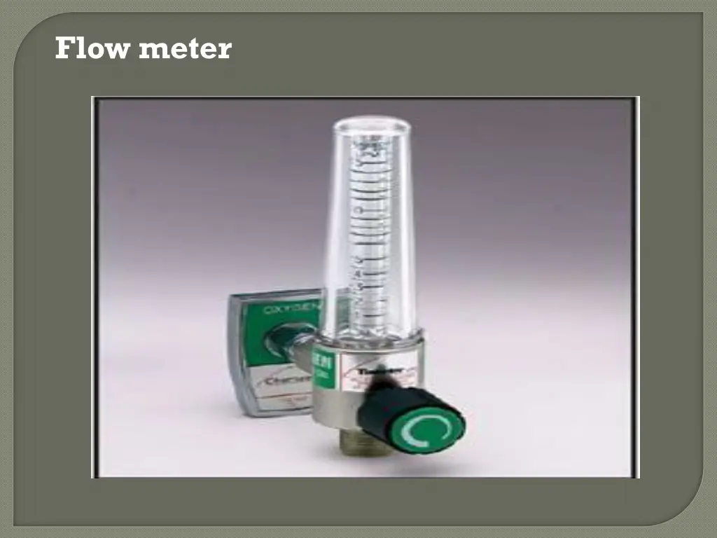 flow meter