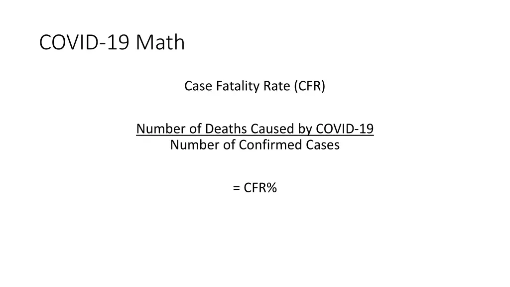 covid 19 math 3