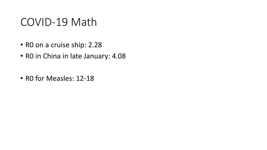 covid 19 math 5