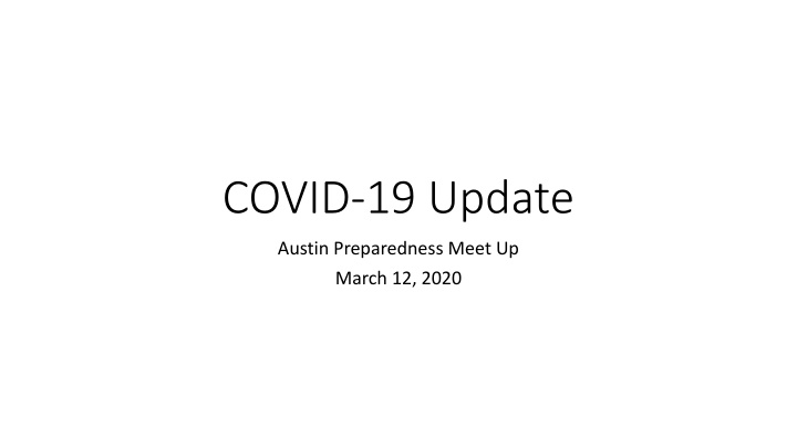 covid 19 update