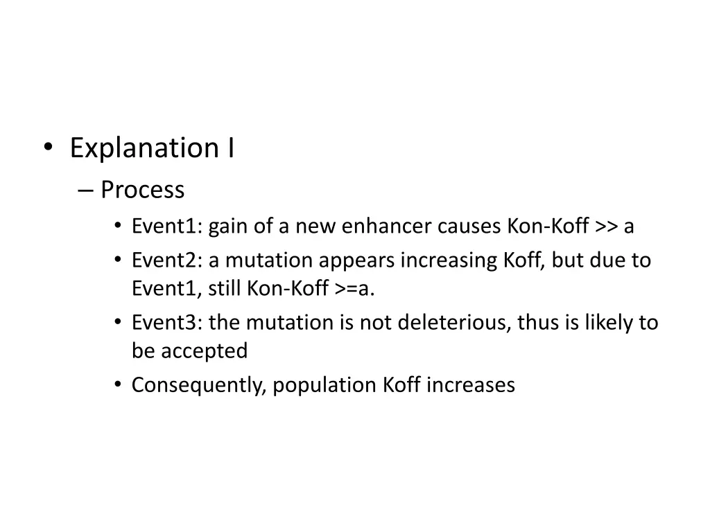 explanation i process event1 gain